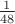 $\frac{1}{48}$
