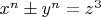 $x^n\pm y^n=z^3$