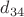 $d_{34}$