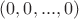 $(0,0,...,0)$