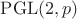 $\mathrm{PGL}(2, p)$