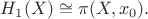 $H_1(X) \cong \pi(X,x_0).$