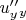 $u''_y_y$