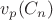 $v_p(C_n)$