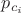$p_{c_i}$