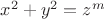 $x^2+y^2=z^m$