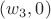 $(w_3,0)$