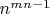 $n^{mn-1}$