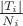 $\frac {\mid T_i \mid}{N_i}$
