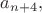 $a_{n+4},$