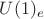 $U(1)_{e}$