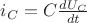 $i_{C} = C \frac{dU_{C}}{dt}$