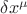 $\delta x^{\mu}$