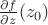 $\frac{\partial f}{\partial z}(z_0)$