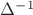 $\Delta ^{-1}$