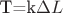 T=k\Delta L