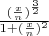 $\frac{(\frac{x}{n})^{\frac{3}{2}}}{1+(\frac{x}{n})^2}$