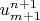 $u^{n+1}_{m+1}$