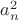 $a_n^2$