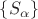$\{S_{\alpha}\}$