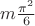 $m\frac{\pi^2}{6}$