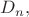 $D_n,$
