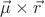 $\vec{\mu}\times\vec{r}$