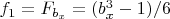 $f_1=F_{b_x}=(b_x^3-1)/6$