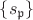 $\{s_{\mathfrak p}\}$