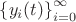 $\left\{ {y_i (t)} \right\}_{i = 0}^\infty  $