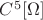 $C^5[\Omega]$