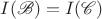$I(\mathscr B)=I(\mathscr C)$