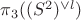 $\pi_3((S^2)^{\vee l})$