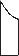 $\begin{picture}(10,30)
\put(0,0){\line(1,0){10}}
\put(10,0){\line(0,1){20}}
\put(0,0){\line(0,1){30}}
\qbezier(0,30)(5,21)(10,20)
\end{picture}$