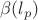 $\beta(l_{p})$