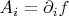 $A_i=\partial_i {f}$