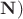 $\mathbf{N})$