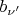 $b_{\nu'}$