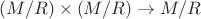 $(M / R) \times (M / R) \to M / R$