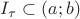 $I_{\tau}\subset(a;b)$
