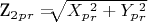 Z_2_p_r= $\sqrt [] {X_p_r^2+Y_p_r^2}$ $