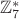 $\mathbb{Z}_7^\ast$