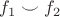 $f_1 \smile f_2$