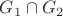 $G_1 \cap G_2$ $G_1 \cap G_2$