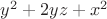 $y^2+2yz+x^2$