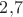 $2{,}7$