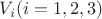 $V_i (i=1,2,3)$