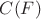 $C(F)$