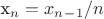 x_n = x_n_-_1/n