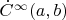 $\dot{C}^\infty(a,b)$